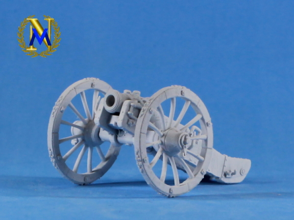 French 6 inches Gribeauval system howitzer - 28mm