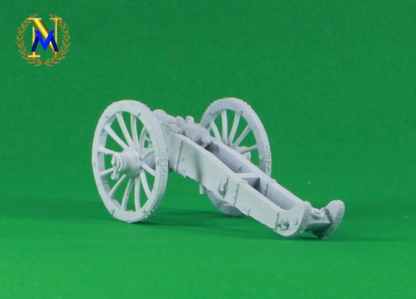 Italian Artillery - An XI 24pdr howitzer monogramed tube 28mm - Click Image to Close