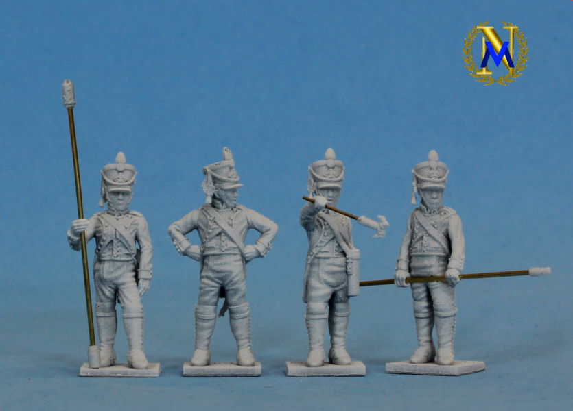 French Line artillery Aroon Martinet 1808 uniform 28 mm - Click Image to Close