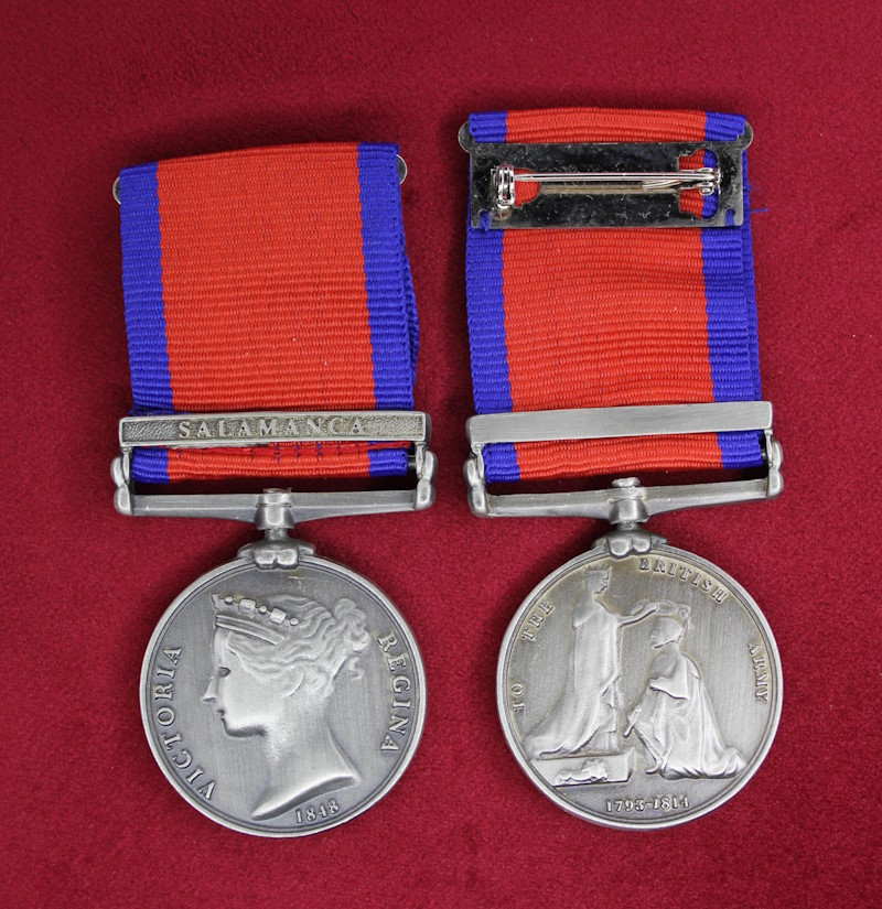Britain - General Service Medal - Salamanca - Click Image to Close